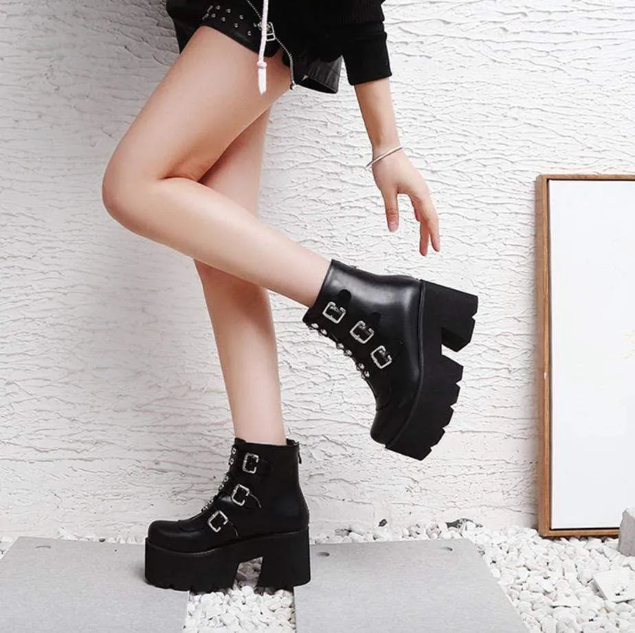 Pontia-Pontia Combat Boots
