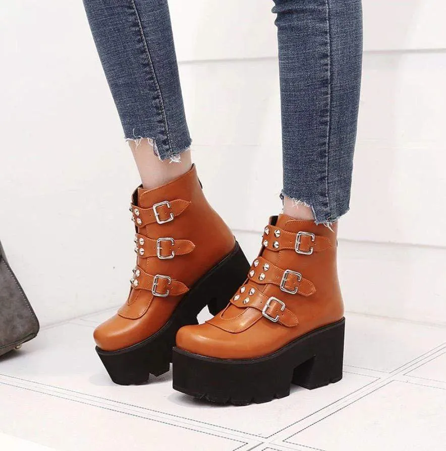 Pontia-Pontia Combat Boots