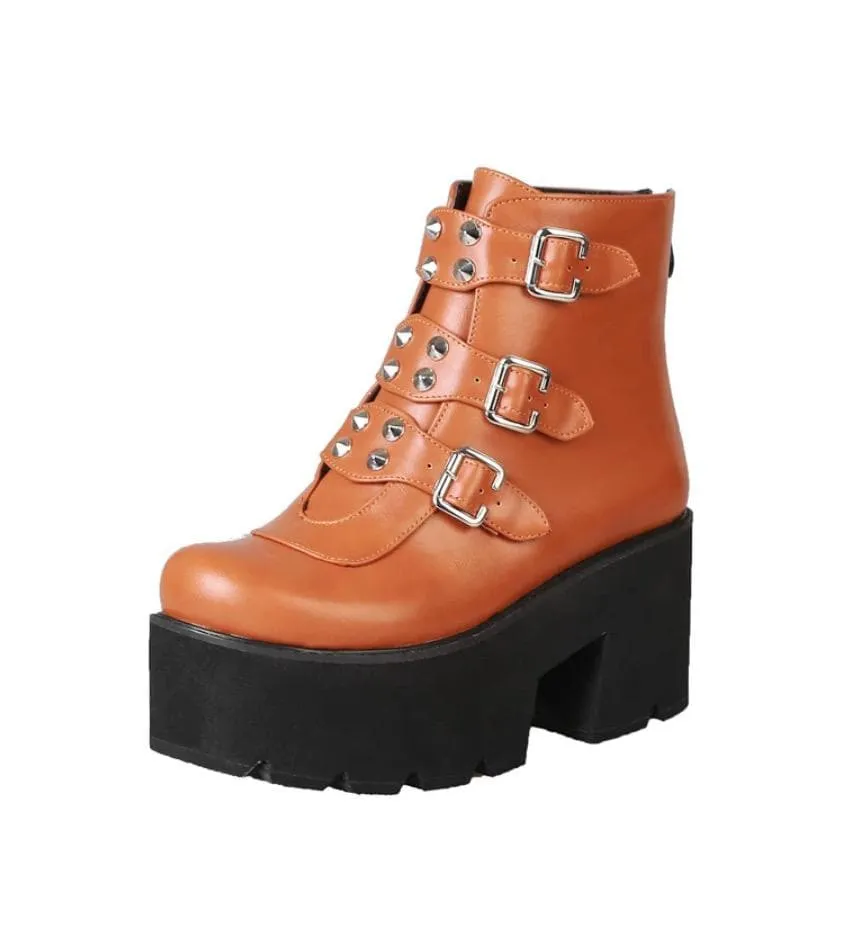 Pontia-Pontia Combat Boots