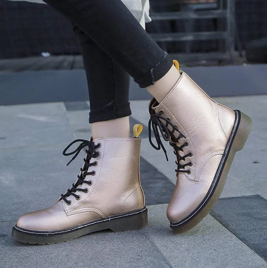 Purely Passion Combat Boots