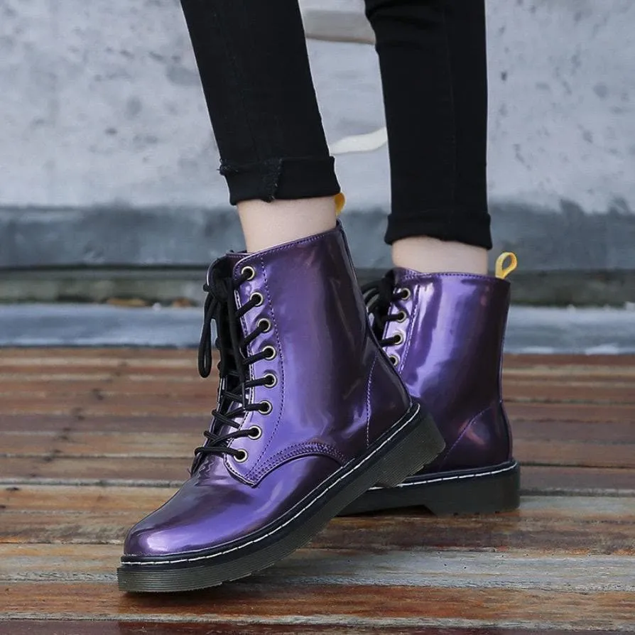 Purely Passion Combat Boots