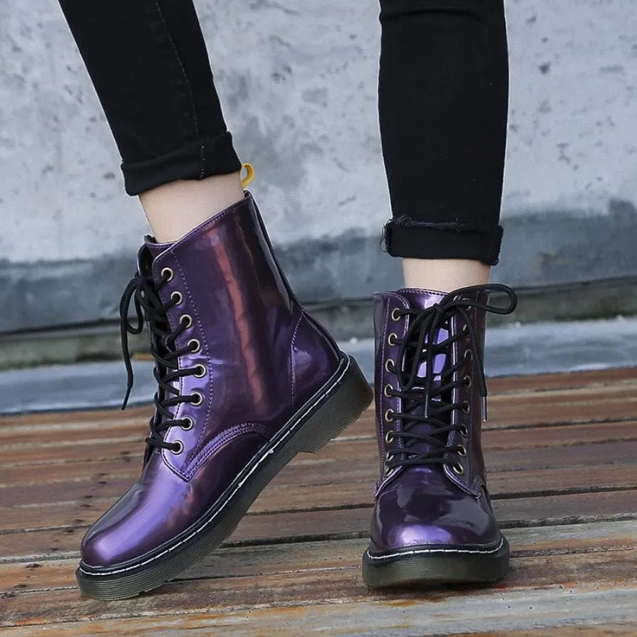 Purely Passion Combat Boots