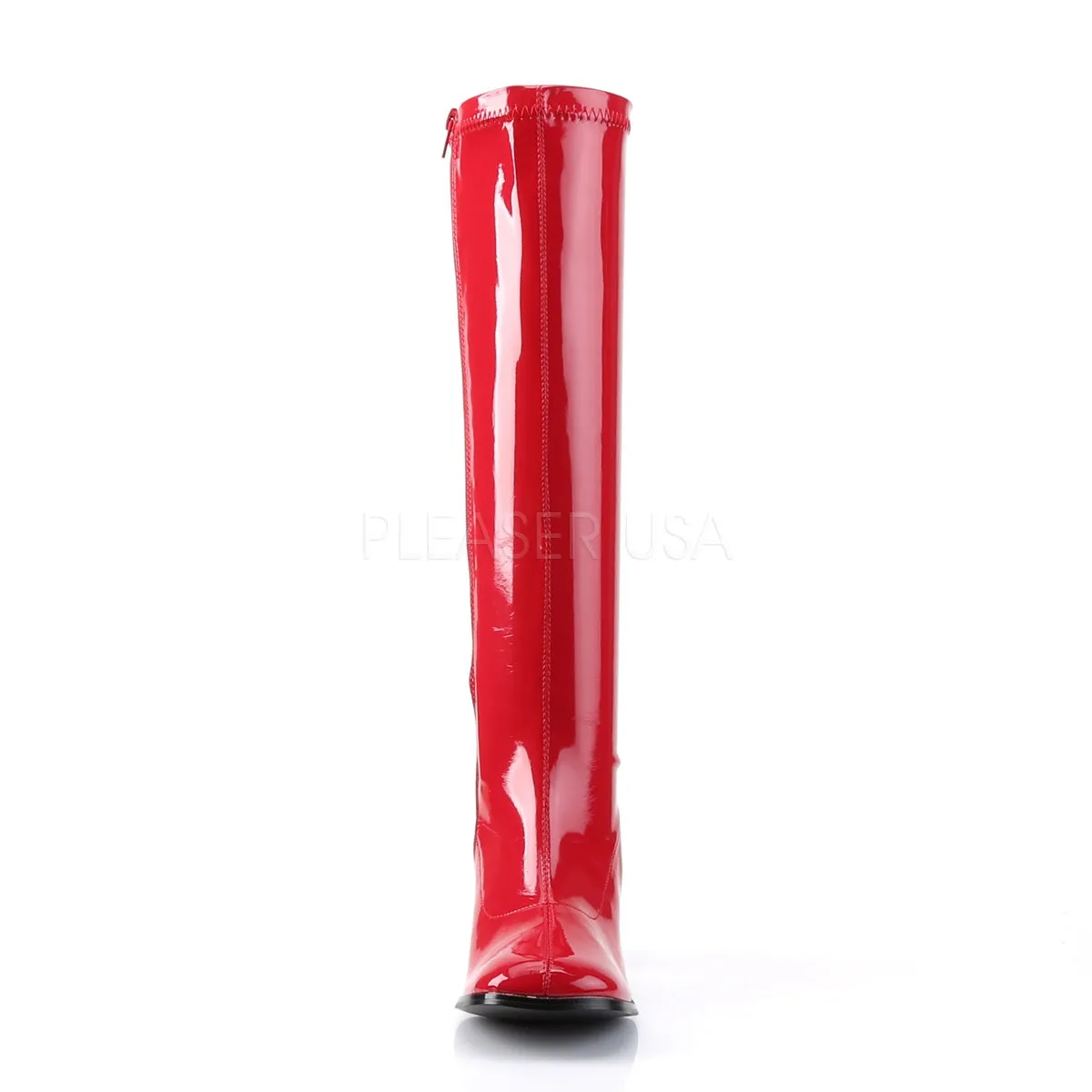 Red Gogo Boots