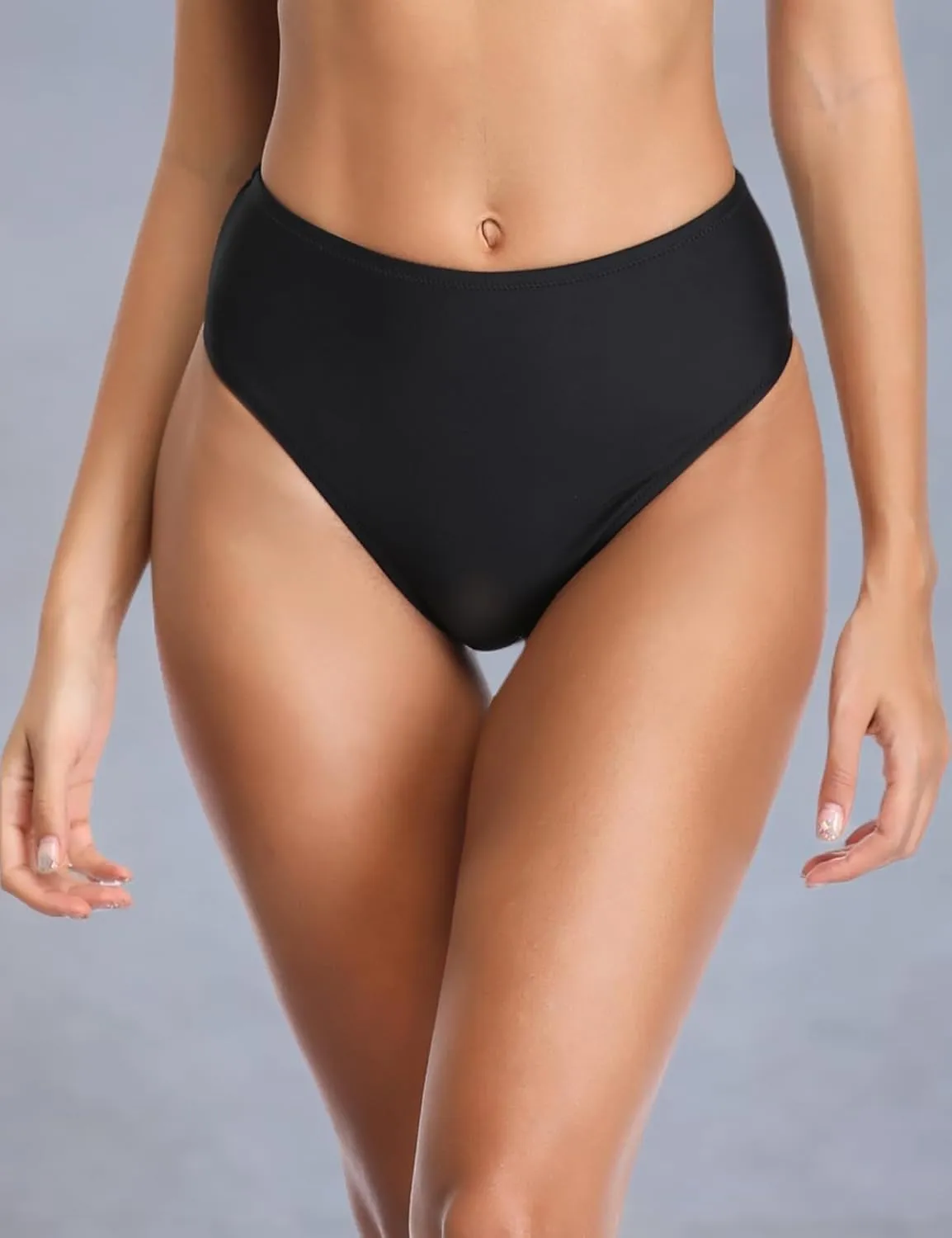 RELLECIGA Women's High Cut Bikini Bottom