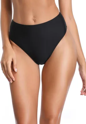 RELLECIGA Women's High Cut Bikini Bottom