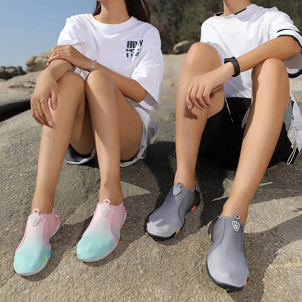 Rojeam Barefoot Water Shoes for Men Women Quick Drying Sports Aqua Socks for Beach Surf Diving Swim