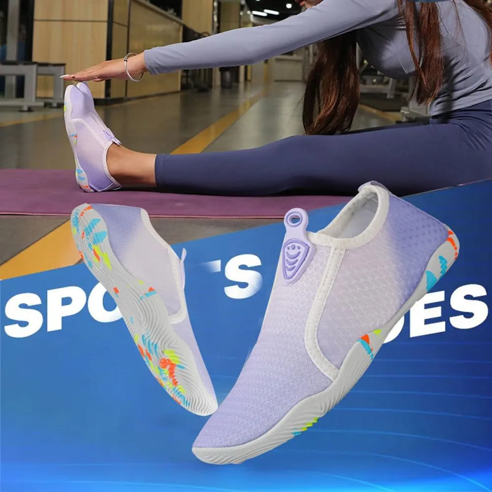 Rojeam Barefoot Water Shoes for Men Women Quick Drying Sports Aqua Socks for Beach Surf Diving Swim