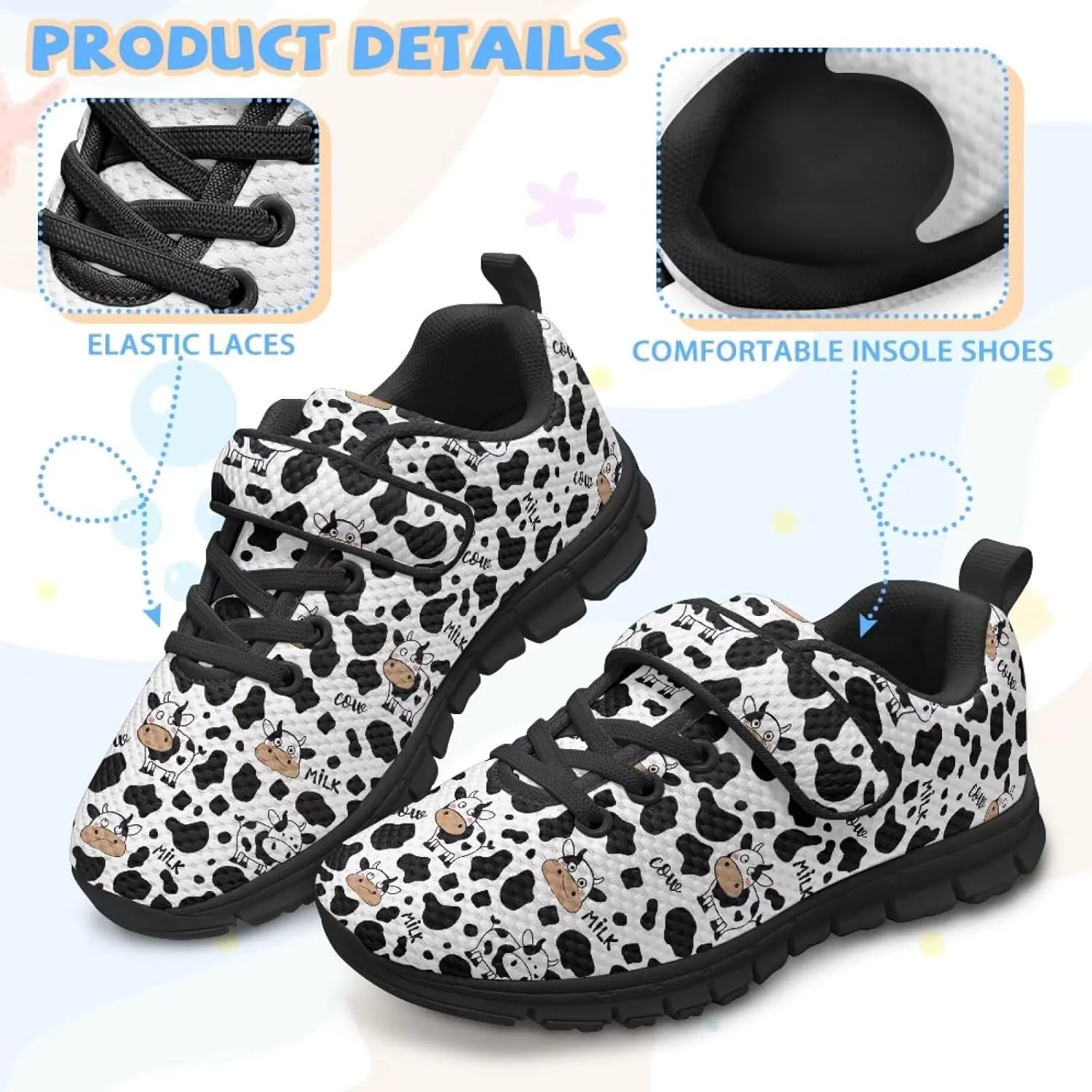 Running Shoes for Boys 10-12 Convenient Slip On Sneakers for Exercise