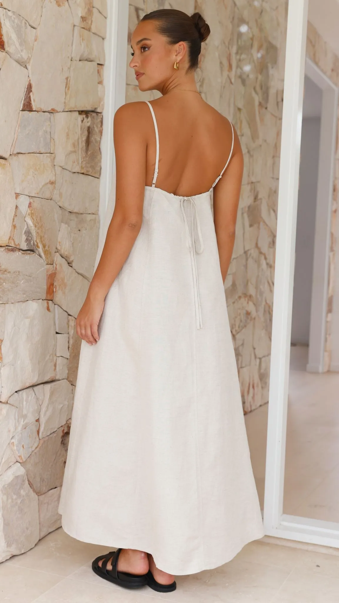 Sail Away Dress - Beige