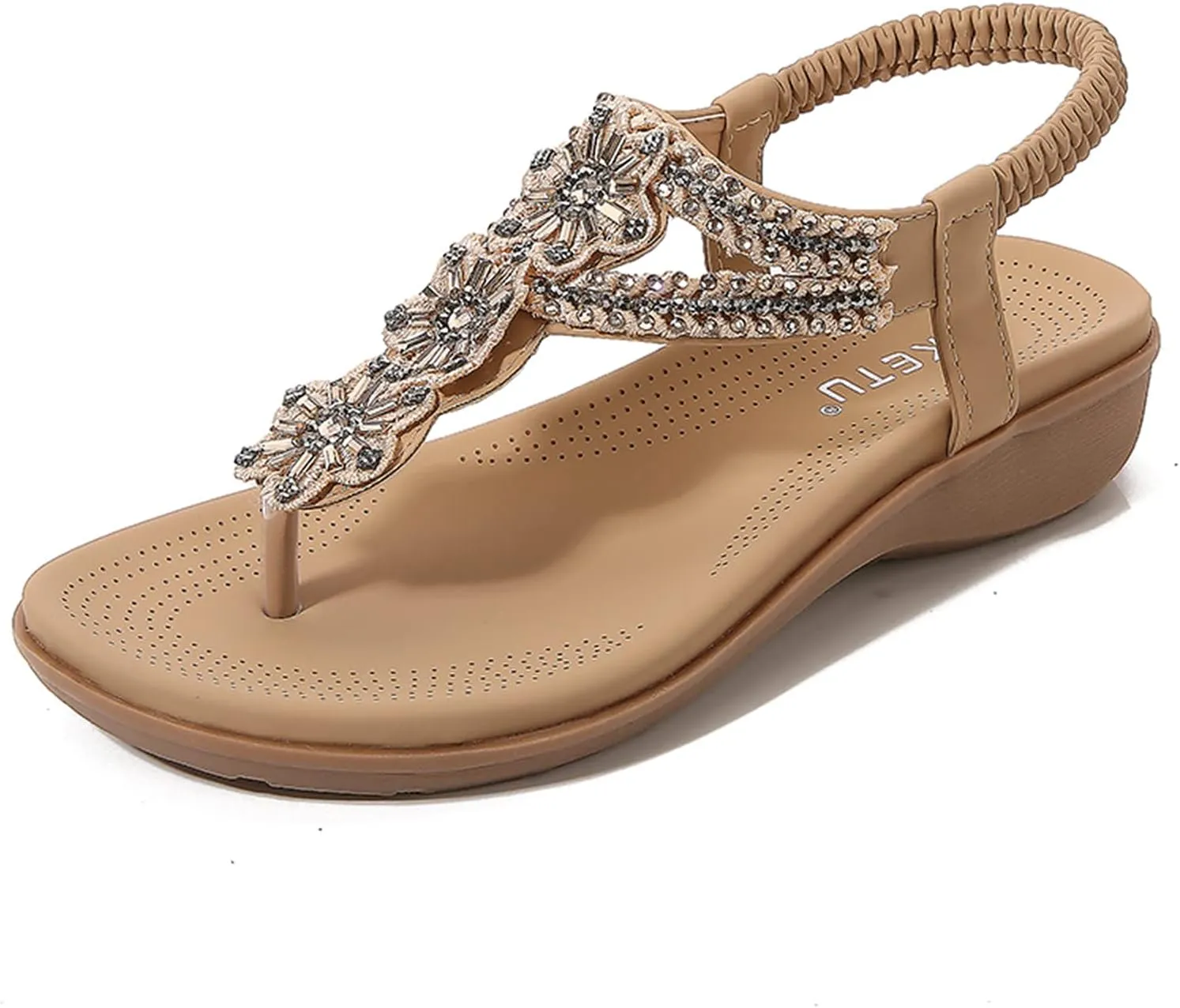 SBGMoSJ Diabetic Slip On Shoes for Women 11 Wide Orthopedic Shoes for Women Brown Dressy Sandals Women Sandalias Deportivas Para Mujer Orthopedic Sandal for Women Wide Womens Flip Flops Size 11
