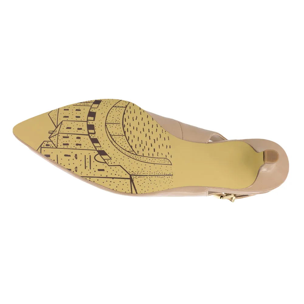 Scarlett Pointed Toe Slingback Pumps