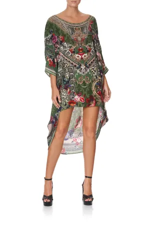 SCOOP BACK HEM DRESS TALES OF TIME