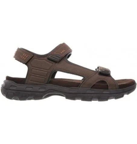 Skechers Men's GARVER - Louden Summer Sandals 64487 Extra Wide Fit Brown