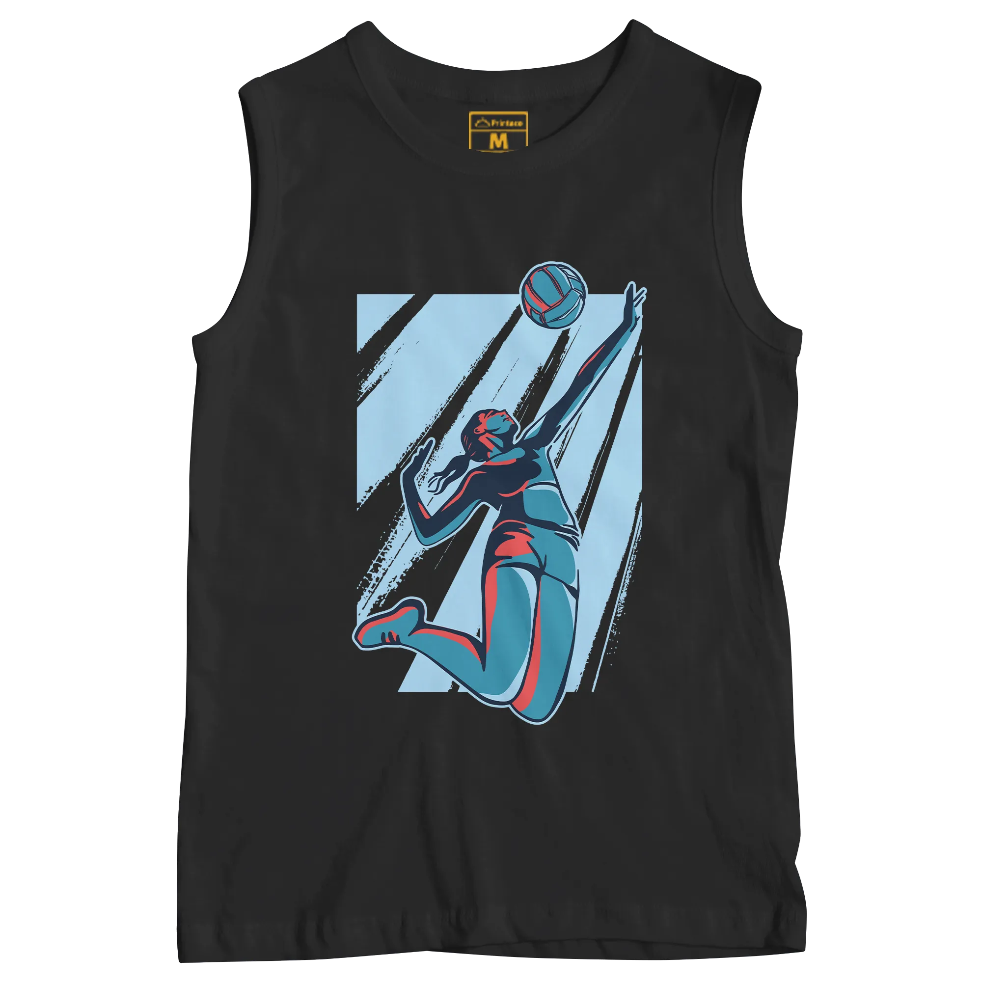Sleeveless Drifit Shirt: Volleyball Spiker