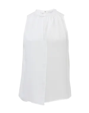 Sleeveless Gathered Neck Antos Top