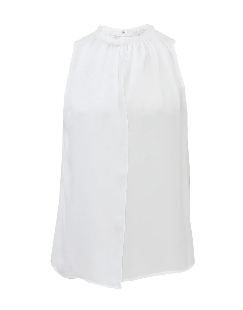 Sleeveless Gathered Neck Antos Top