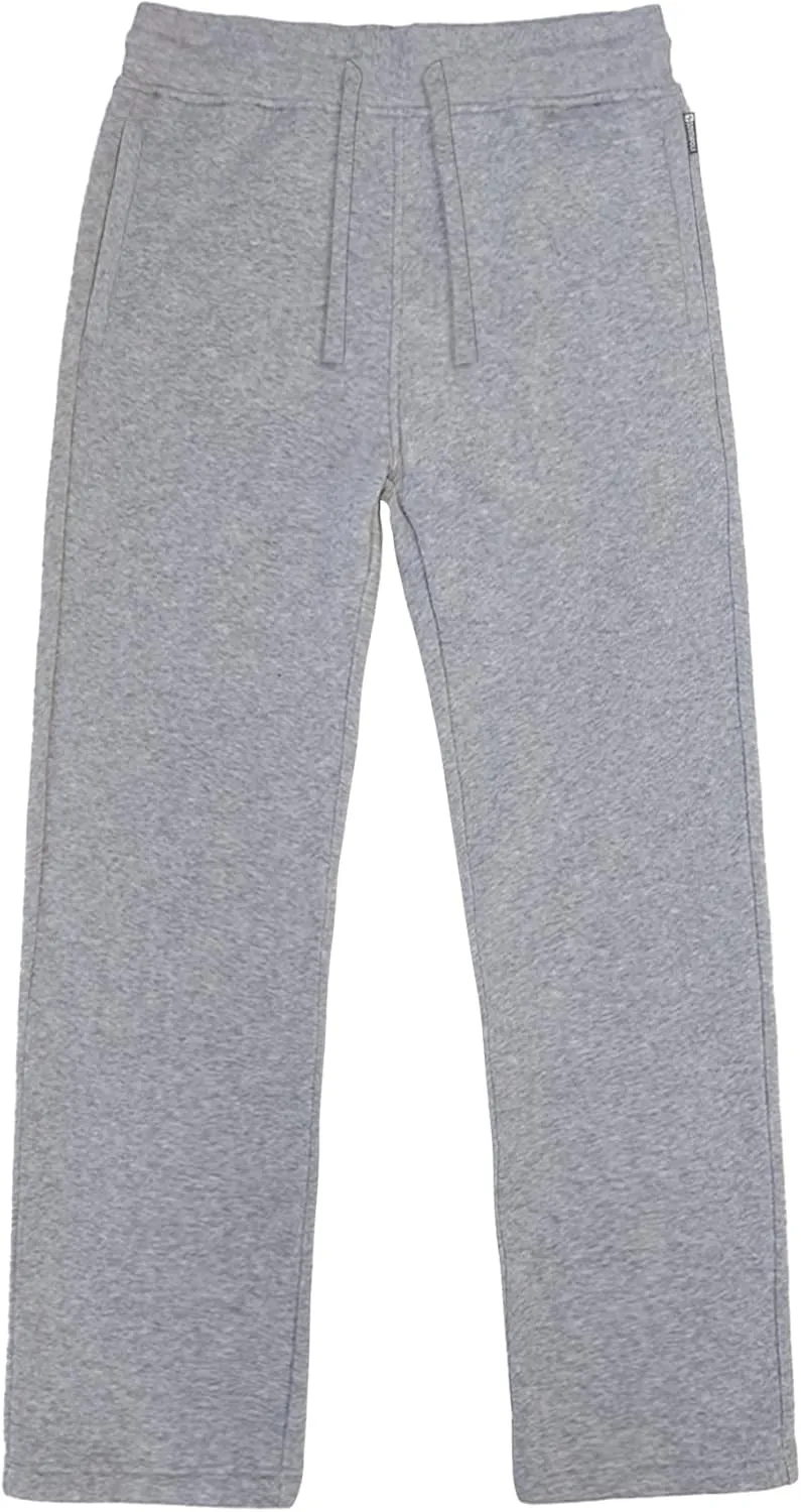 Southpole Women's Basic Fleece Open Bottom Sweatpants