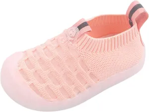 Spring and Summer Children Infants Boys and Girls Sports Shoes Flat Bottom Soft Fly Woven Mesh Baby Boy Infant