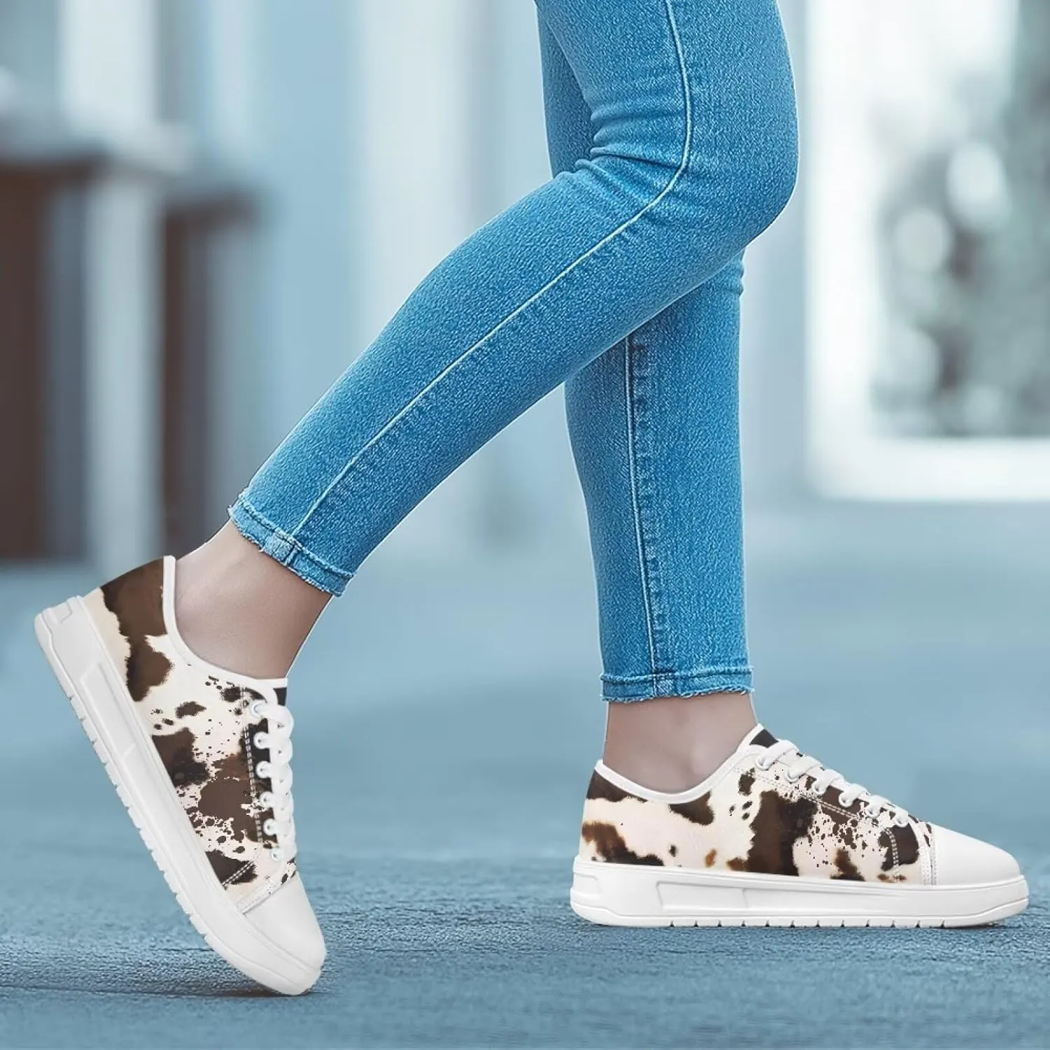Summer Womens & Men Casual Sneakers Fashion Adult Canvas Shoes with Flag Pattern
