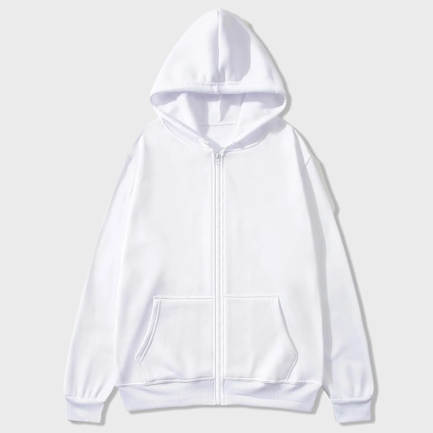 Sweatshirts for Men Loose Fit Long Sleeve Solid Color Hoodies Pullover Breathable Active Lightweight Sweater