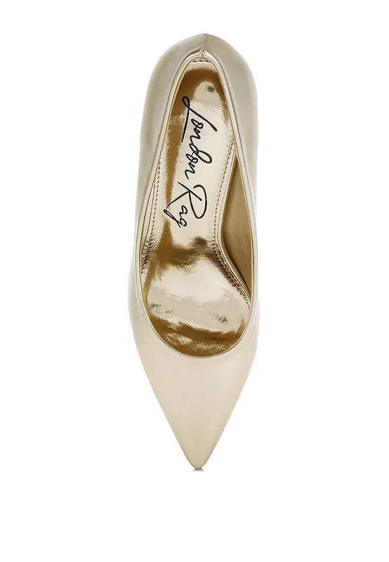Tagetes Metallic Fantasy Heel Pumps