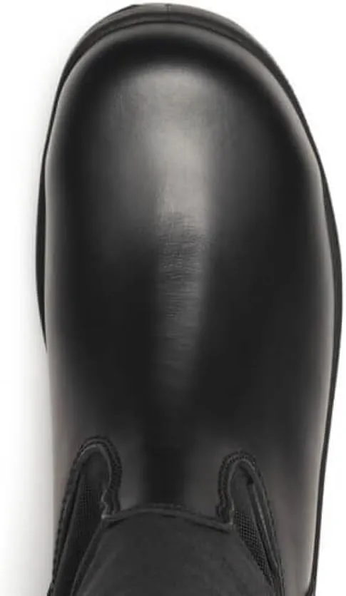 Thorogood Thoro-Flex 10 Black Safety Toe Work Boots for Men and Women - Made from Full-Grain Leather with Composite Toe and Slip-, Oil-, and Puncture-Resistant Outsole