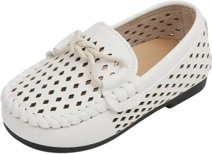 Toddler Girls Dress Shoes Little Girls Loafers School Mary Jane Flat for Girls Thick Breathable Infant Water Shoes