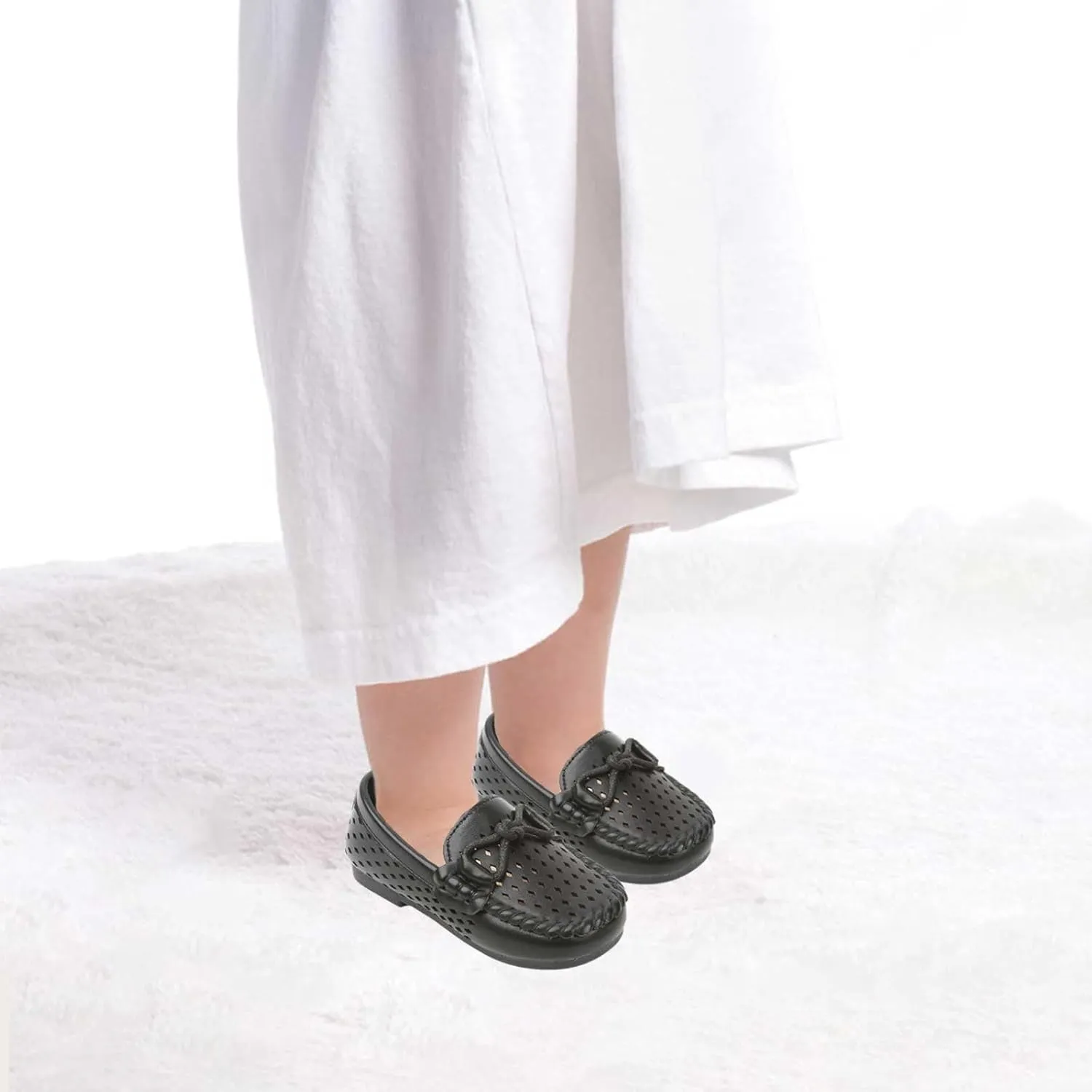 Toddler Girls Dress Shoes Little Girls Loafers School Mary Jane Flat for Girls Thick Breathable Infant Water Shoes