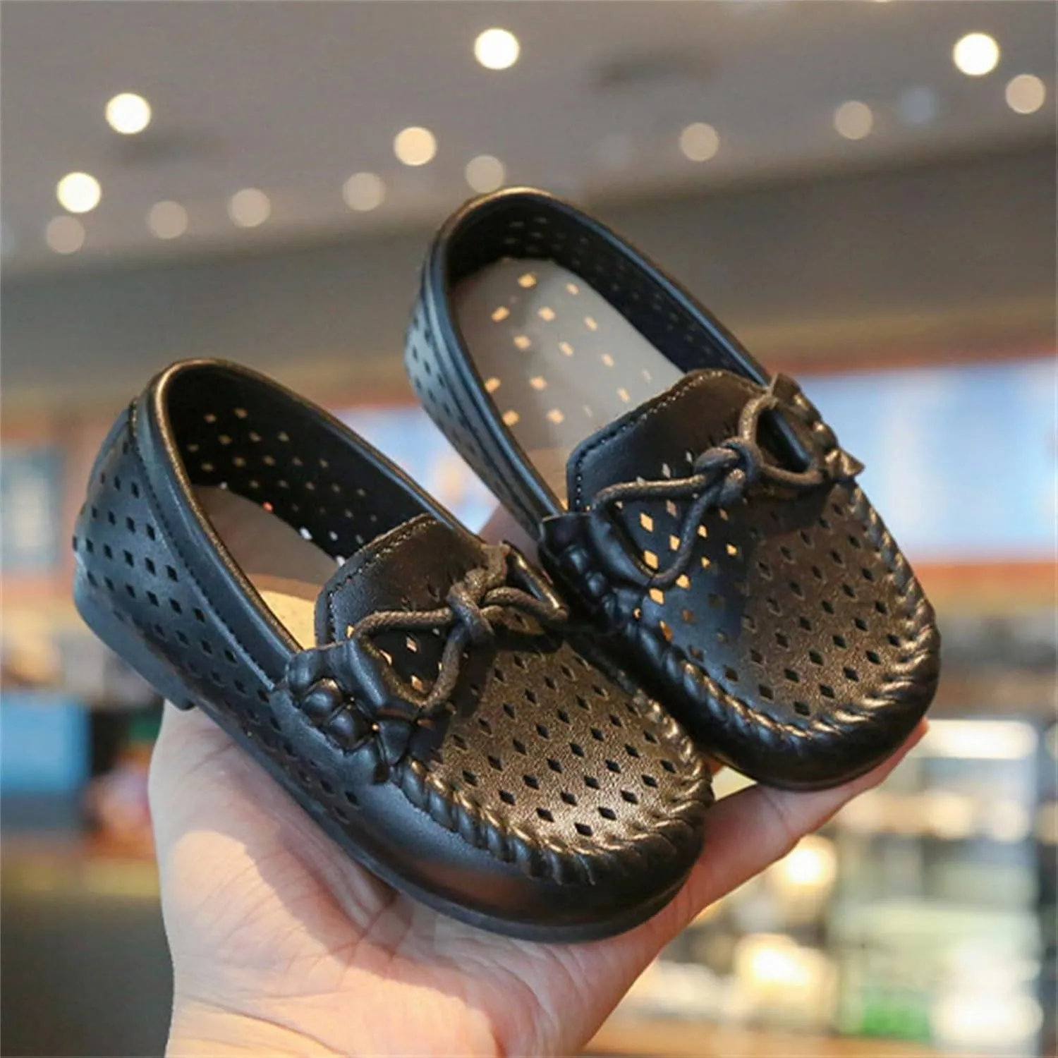 Toddler Girls Dress Shoes Little Girls Loafers School Mary Jane Flat for Girls Thick Breathable Infant Water Shoes