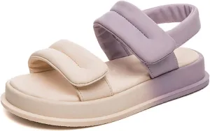 Toddler Girls Eva Sandals Open Toe Thick Rubber Soft Sole Beach Water Shoes Summer Outdoor Walking Casual Shoes