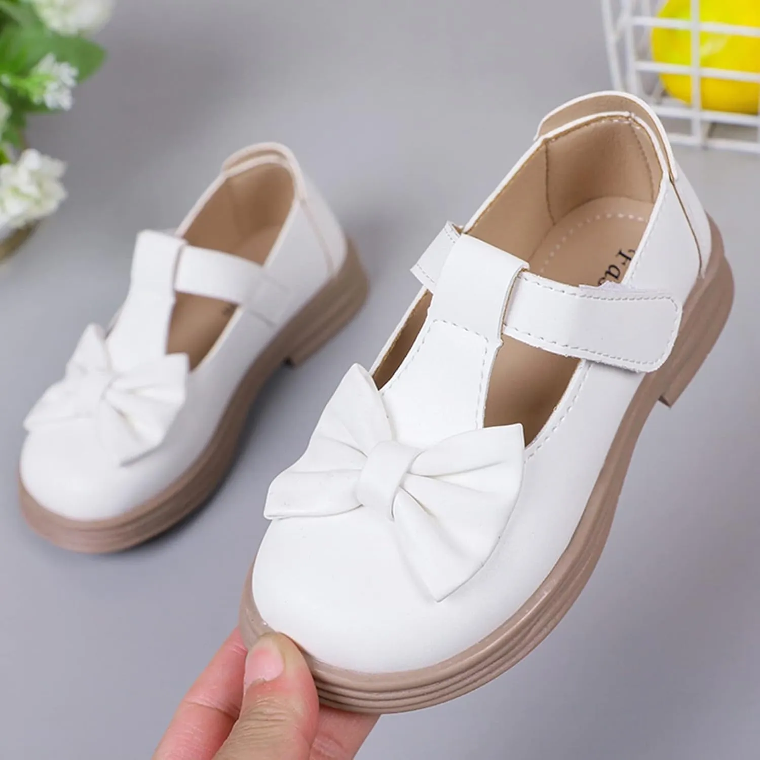 Toddler Girls Mary Jane Dress Shoes Ballet Flat?? for Little Kid Par??y School ??xford Shoes Fashion Casual