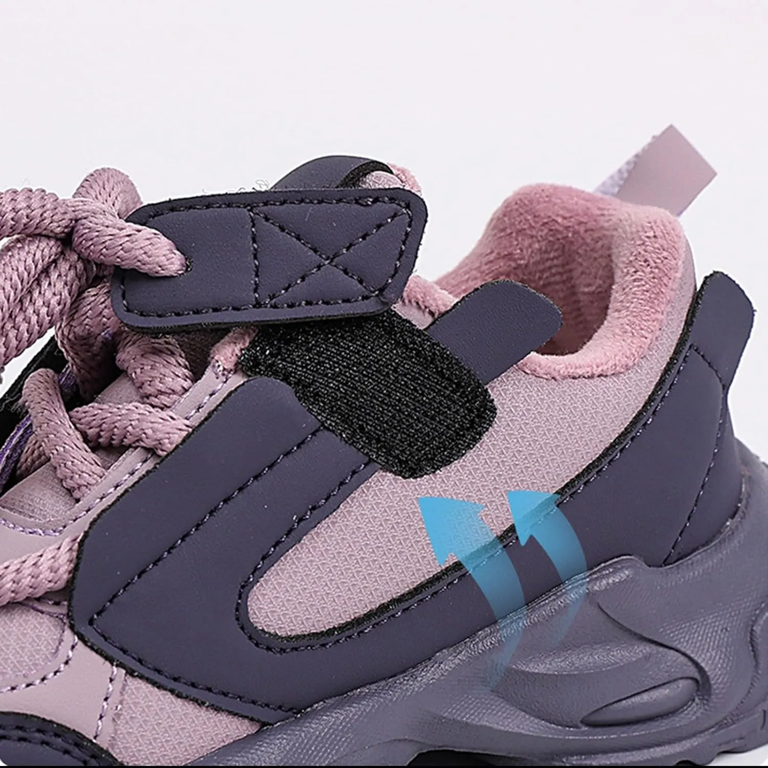 Toddler Lace-Up Sneaker Little Kid Boys Girls Fashion Lightweight Breathable Sport Shoes Comfy Chunky Soft Shoes