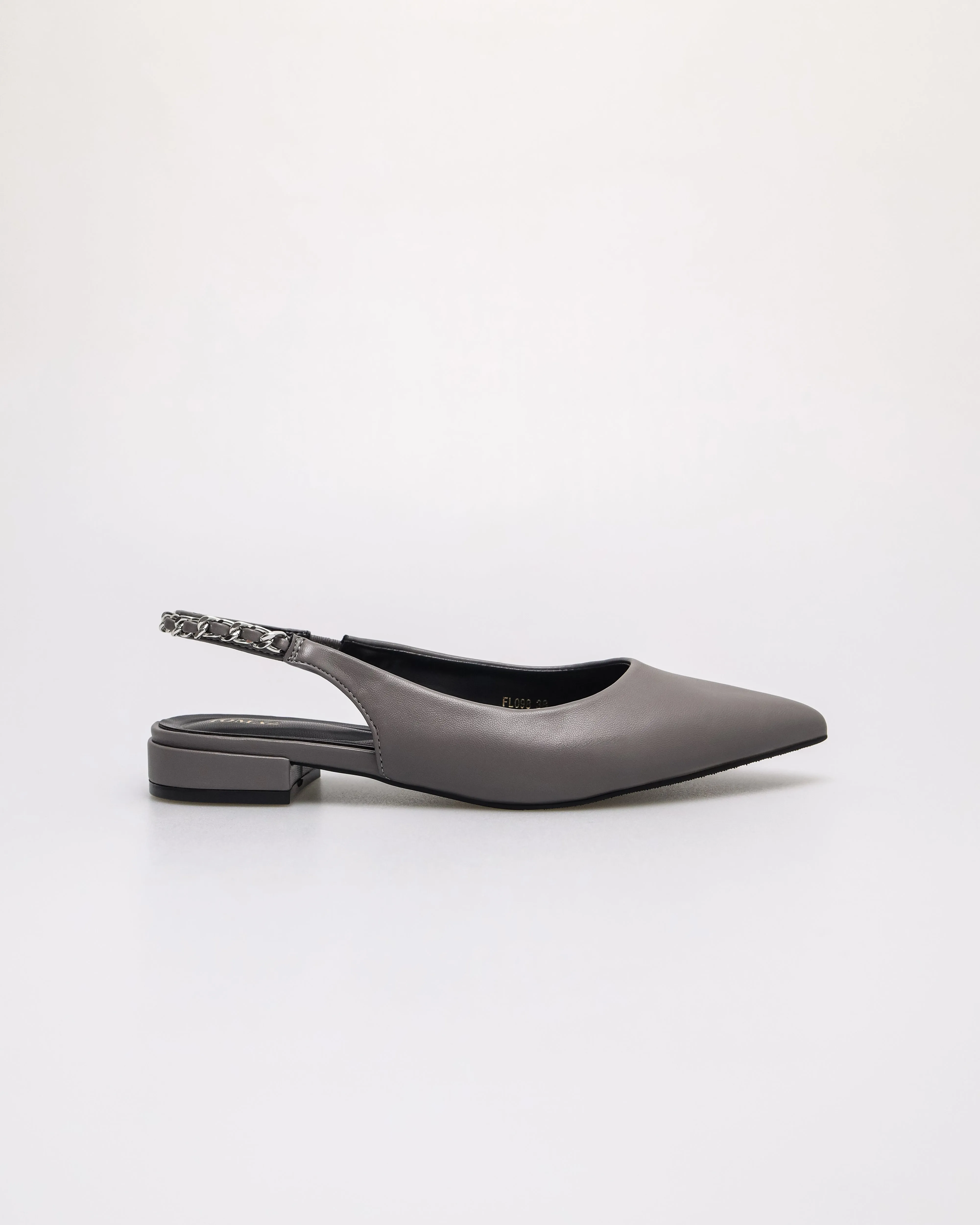 Tomaz FL098 Ladies Pointy Chained Flats