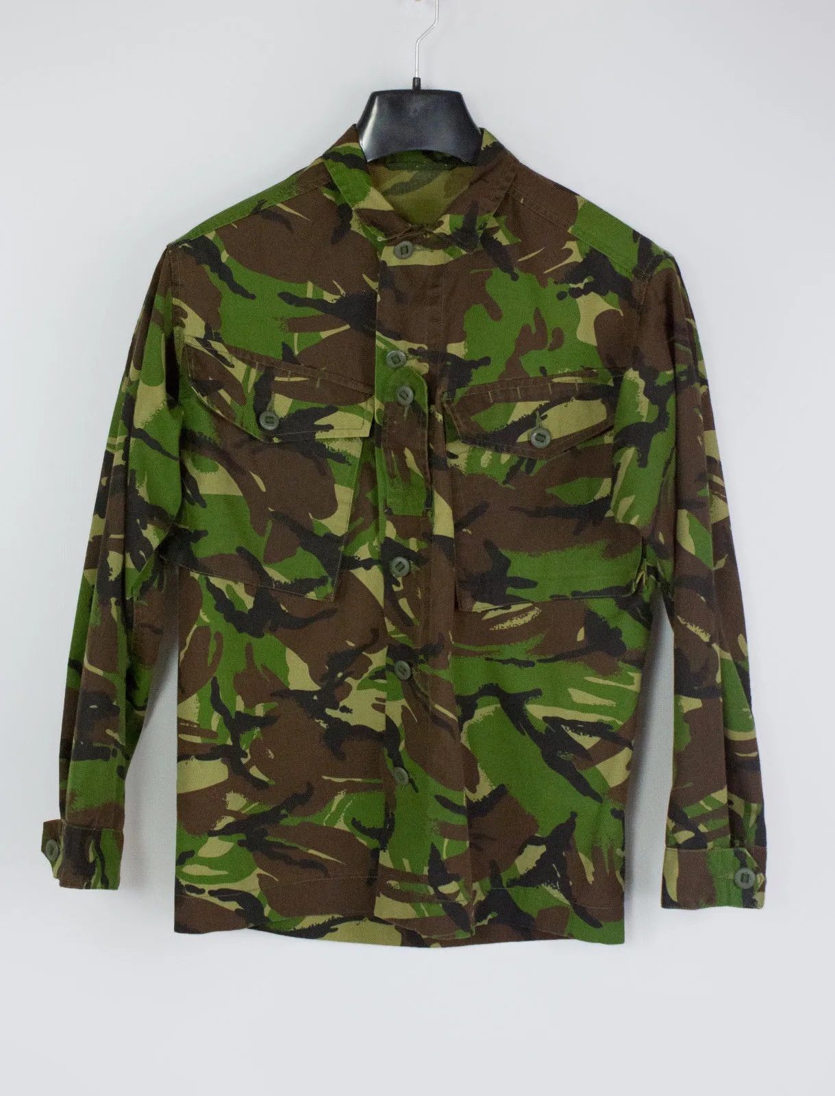 UK-Nato Camouflage Combat Military Jacket Shirt, Size S