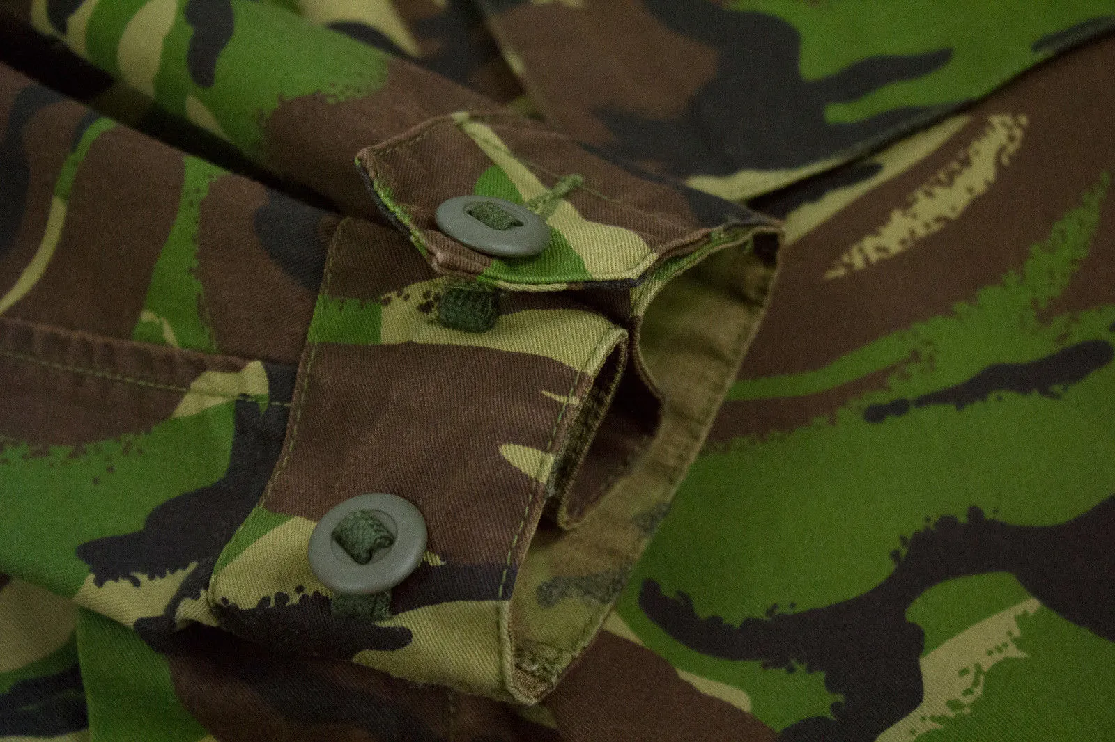 UK-Nato Camouflage Combat Military Jacket Shirt, Size S