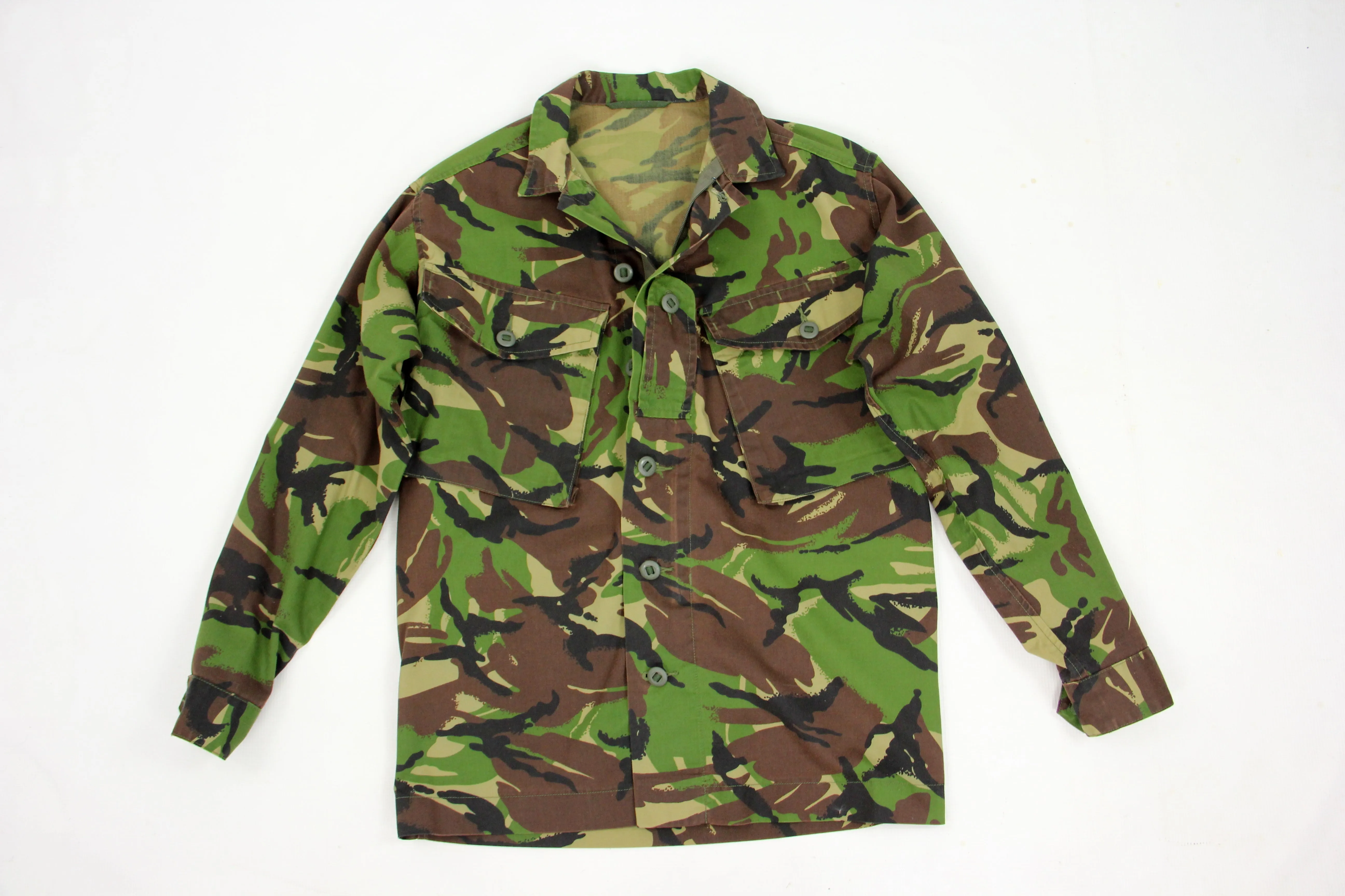 UK-Nato Camouflage Combat Military Jacket Shirt, Size S