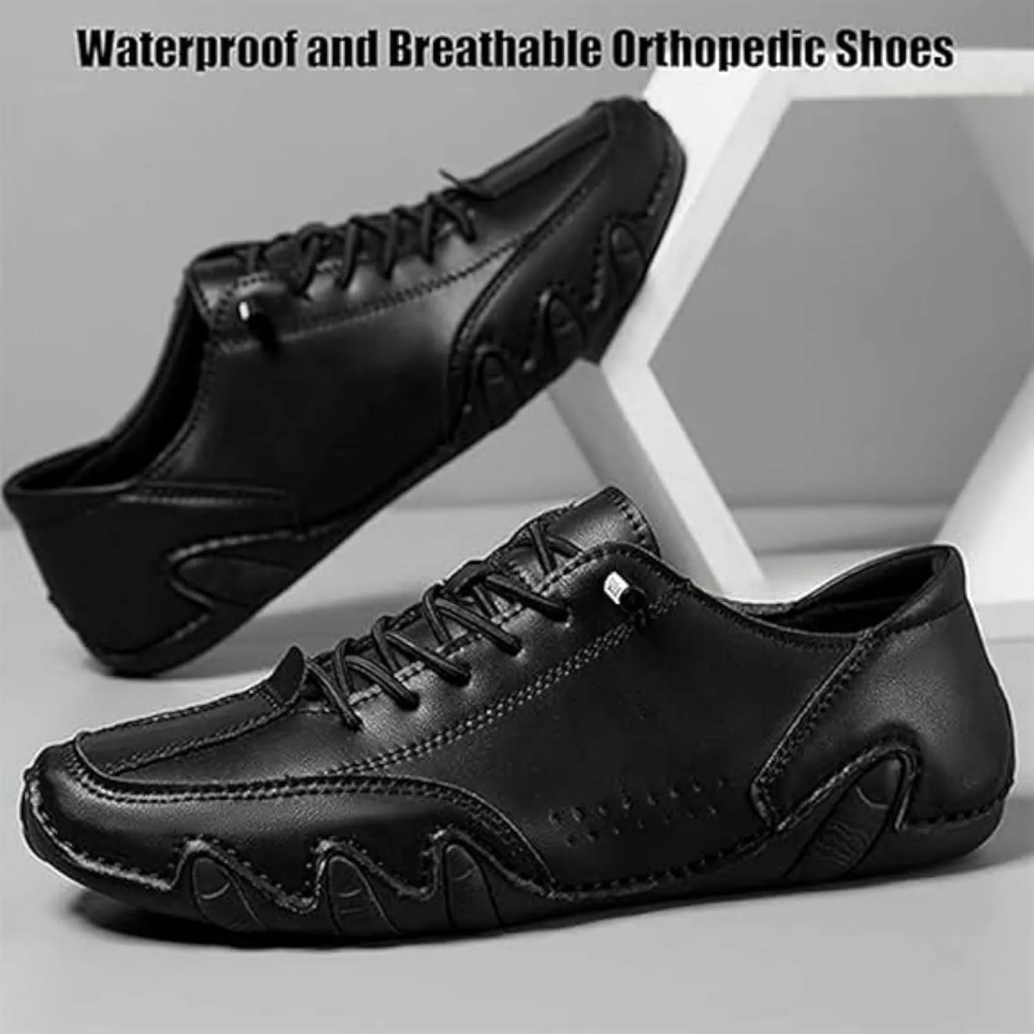 Vogany Shoes Women Mens, Vogldeck - Waterproof and Breathable Orthopedic Shoes, for Hiking Camping & Driving, Unisex