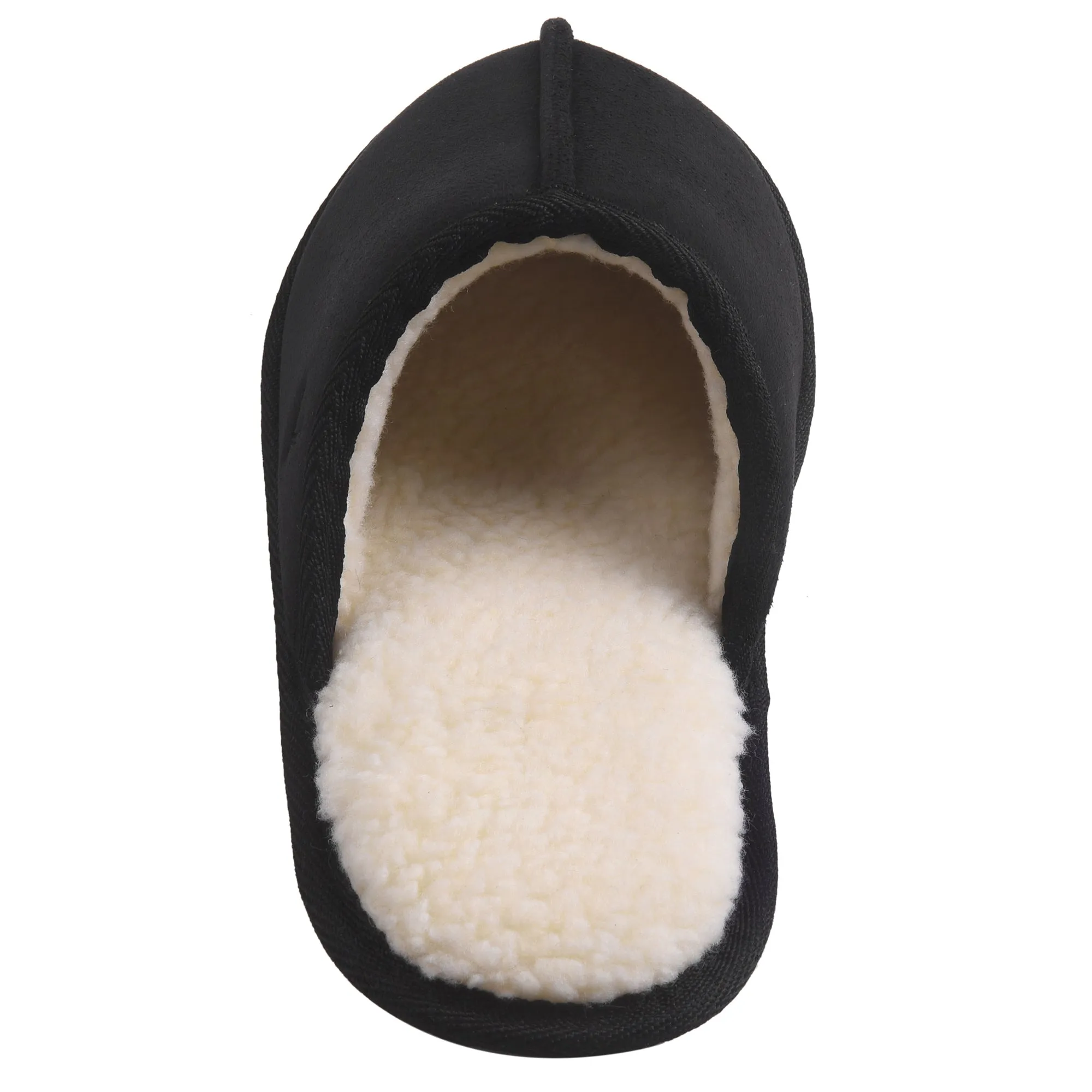 VONMAY Men's Suede Closed Toe Scuff Slipper Comfy Memory Foam Clog Lightweight Warm House Bedroom Shoes
