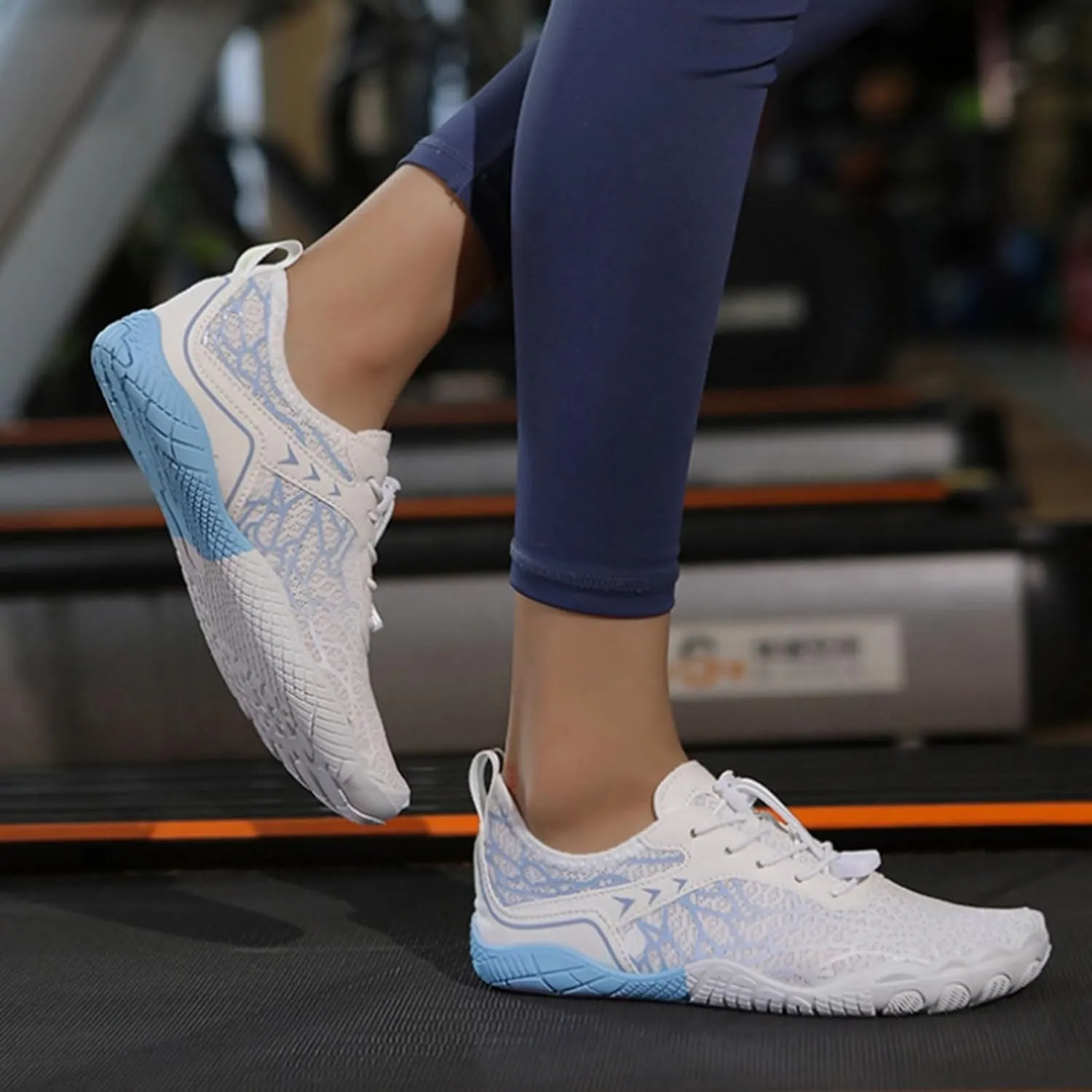 Water Shoes for Men Women Barefoot Beach River Shoes for Wading Diving Sand Volleyball Summer Outdoor Sports Shoe Hiking Walking Boating Fishing Lightweight Laceless Indoor Cushion Shoe Yoga Boxing