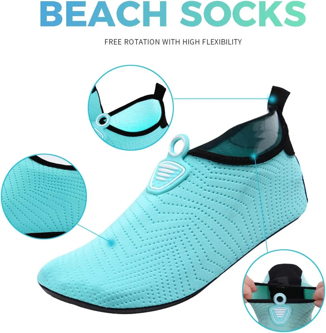 Water Shoes Womens Mens Outdoor Quick Dry Unisex Sports Aqua Shoes for Beach Diving Snorkeling Surfing