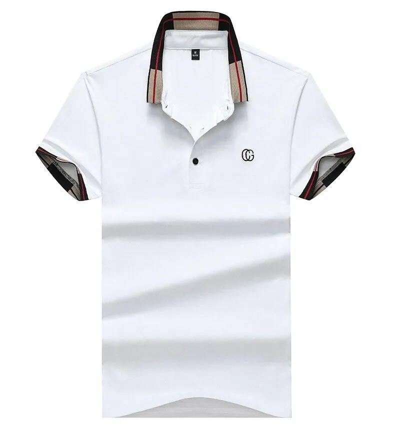 West Louis Solid Color Short Sleeved Polo