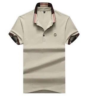 West Louis Solid Color Short Sleeved Polo