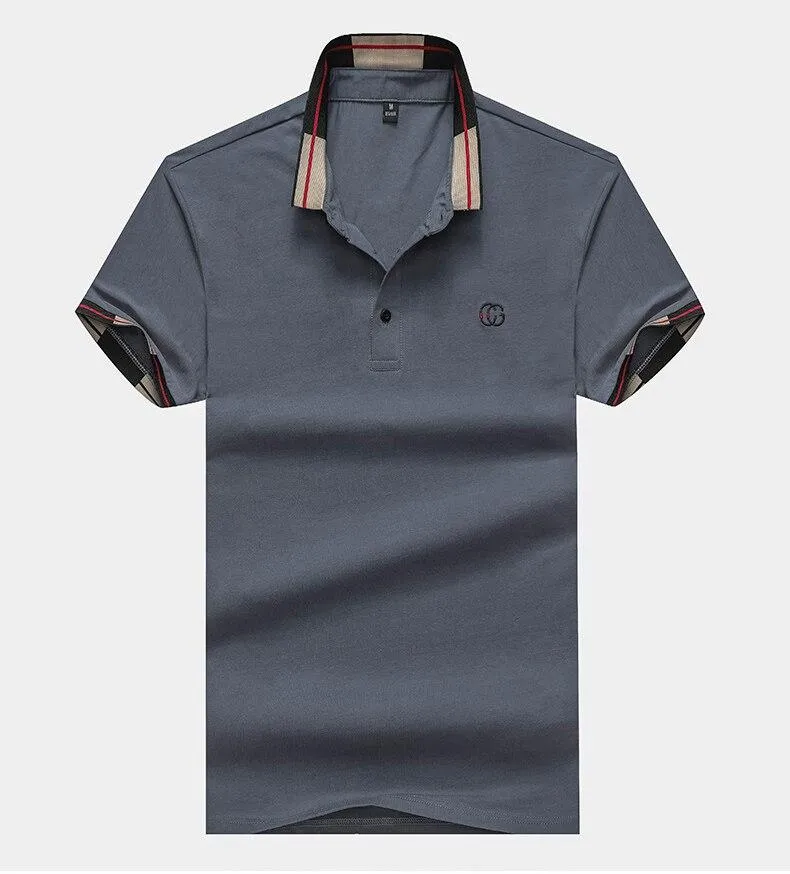 West Louis Solid Color Short Sleeved Polo