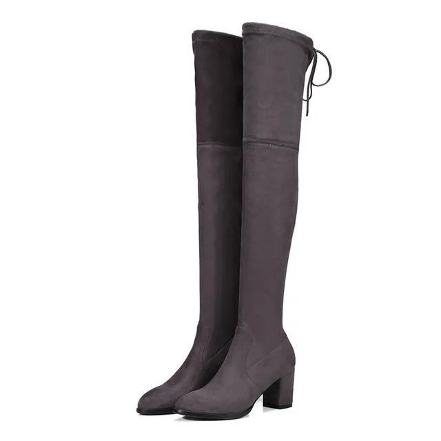 Winter Suede High Length Boots