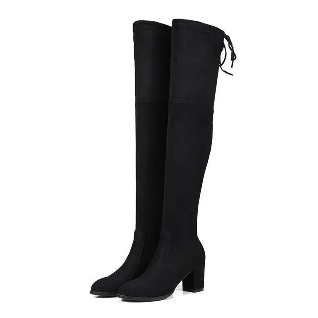 Winter Suede High Length Boots