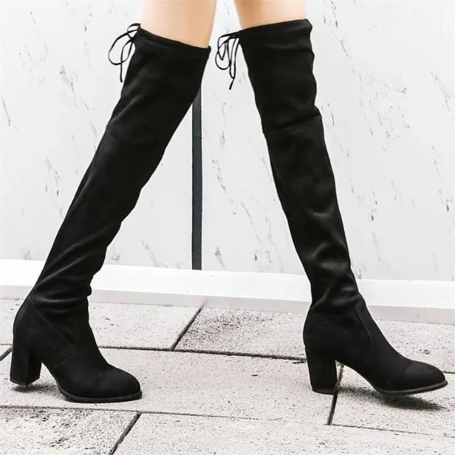 Winter Suede High Length Boots