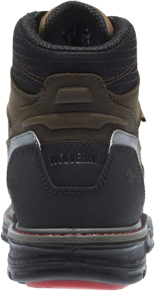 Wolverine Men's Overman Nano Toe 6 " Waterproof Contour Welt Work Boot