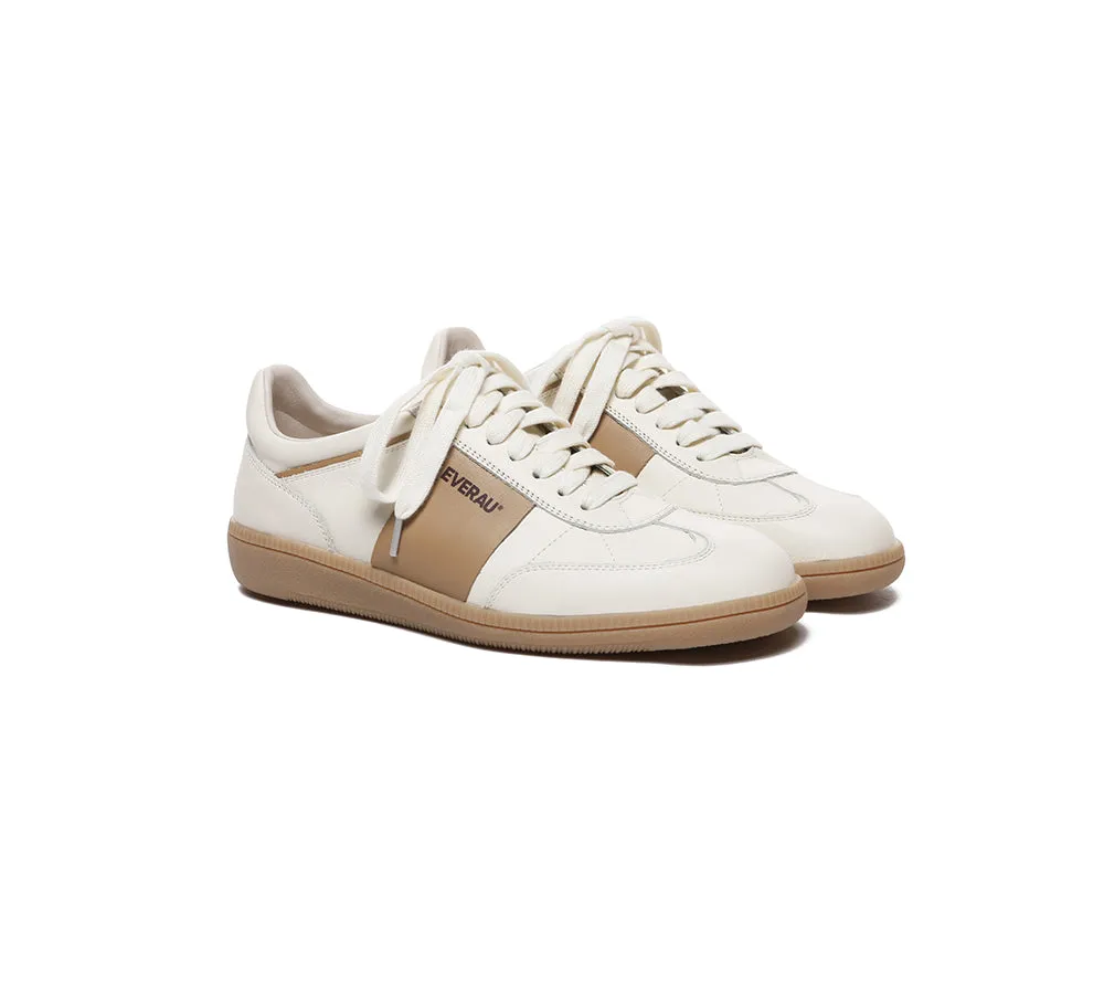 Women Leather Casual Sneakers Edie