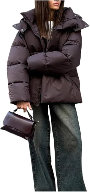 Women Loose Cotton-padded Coat Coat Autumn And Winter Fashion New Cotton-padded Jacket
