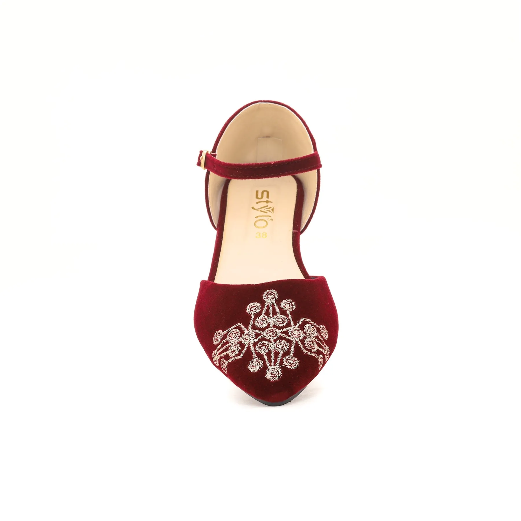 Women Maroon Pumps WN0809